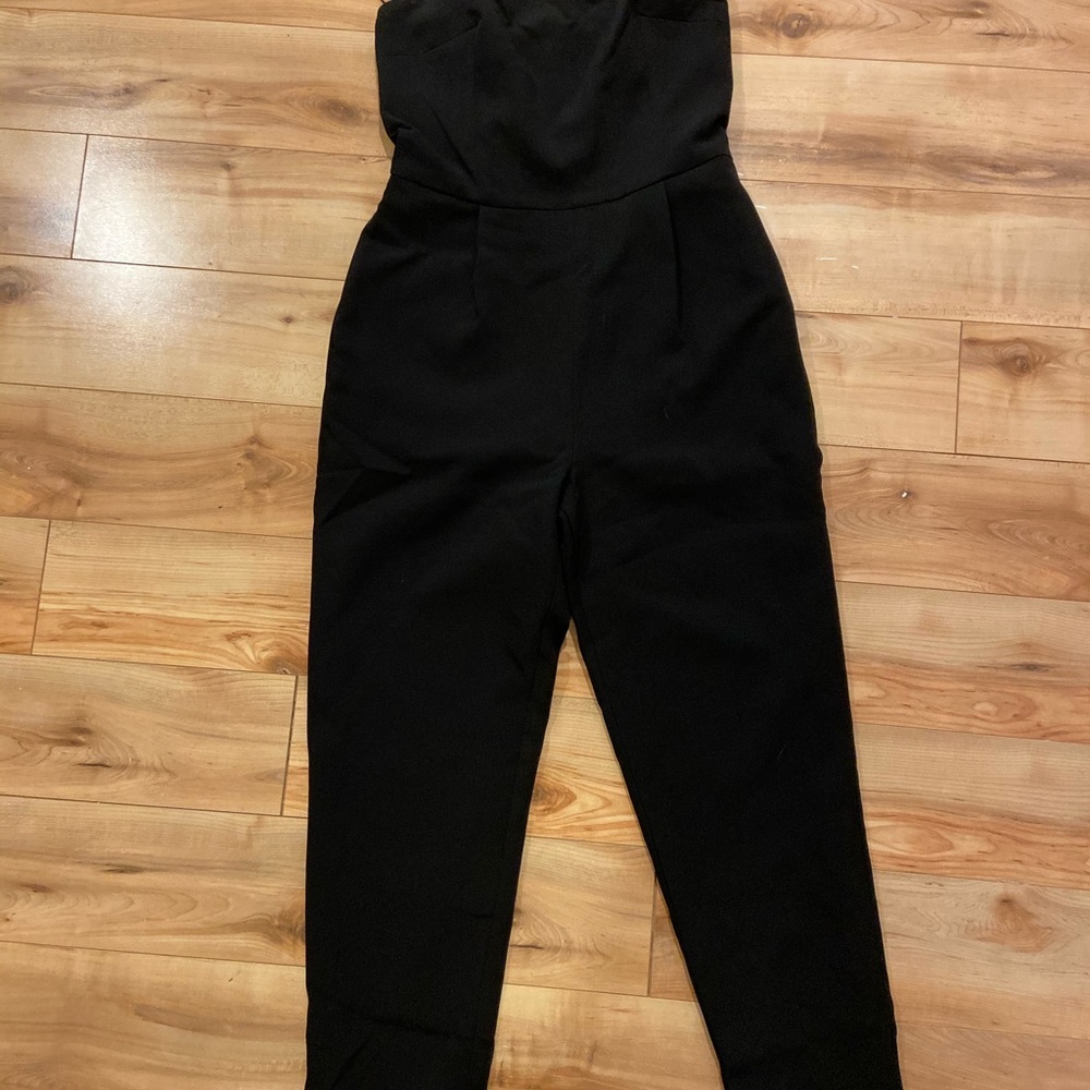 Back zip jumpsuit